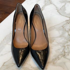 Calvin Klein Black Patent Leather Heels